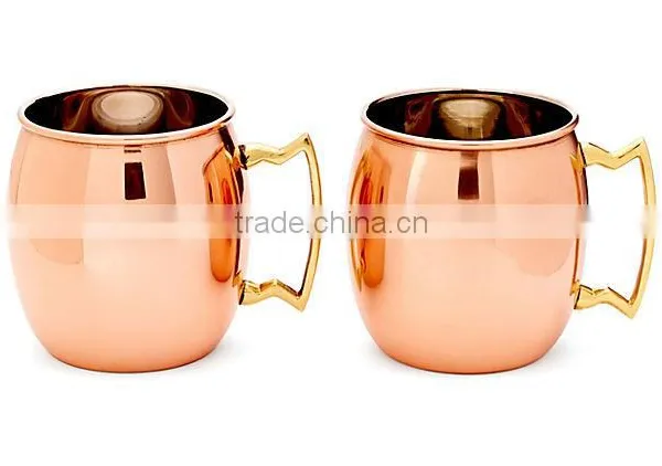 Pure Copper Moscow Mule Mug Copper Mugs FDA SGS Mug photo-5