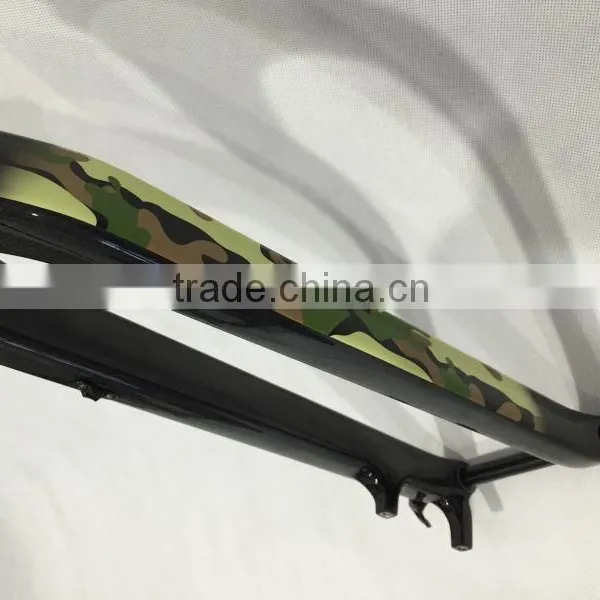 2016 Newest 15mm Axle Rod Carbon Mtb Fork,29er Mountain Bicycle Fork/disc Brake Fork/with Nice Painting Carbon Forks. photo-6