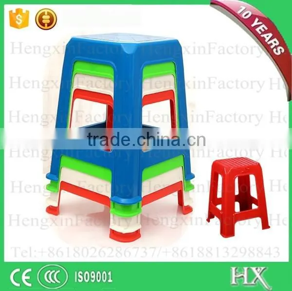 High Square Plastic Stool China photo-4