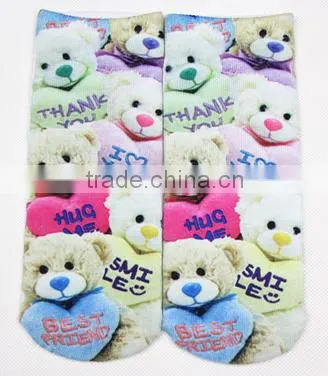 Animal Printing Polyester Socks photo-5