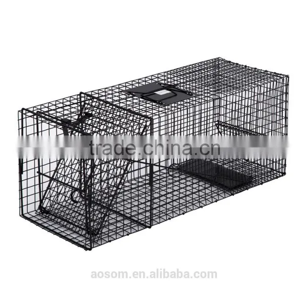 PawHut Black Pet Small Metal Animal Trap photo-4