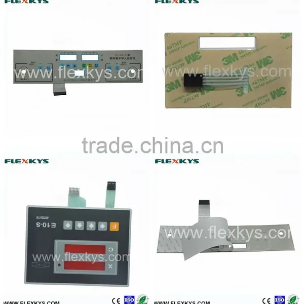 Custom-made Metal Dome Rubber Key Membrane Switch With Good Tactility photo-4