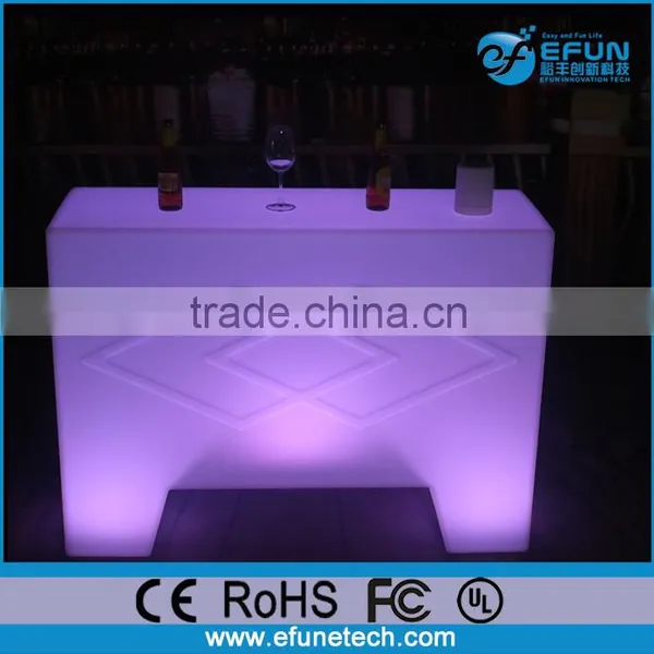 2017 New Design Rechargeable Color Changing Bar Furniture,nightclub Led Light Disco Counter photo-2