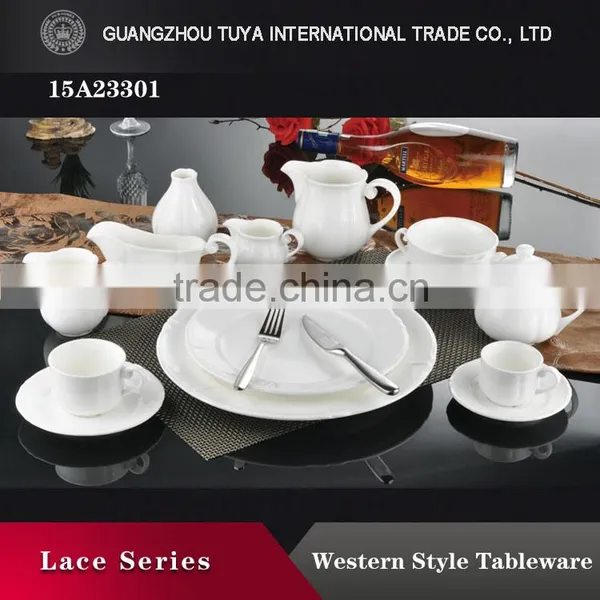 The New Design of a Complete Set of Design Ceramic Lace