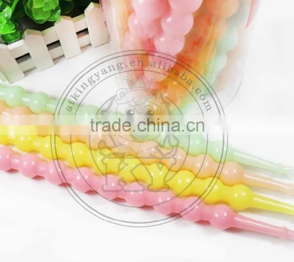 Long Fruity Gourd Shape Jelly Pudding Popsicle photo-3