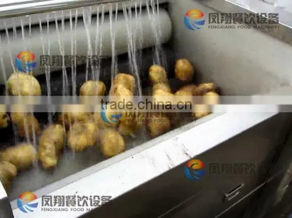 Industrial Commercial Automatic Potato Washing and Peeling Machine photo-5