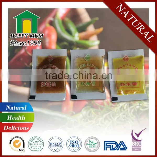 Mini Ginger Sauce/sachet Ginger Oil/ Soy Sauce 8g photo-3