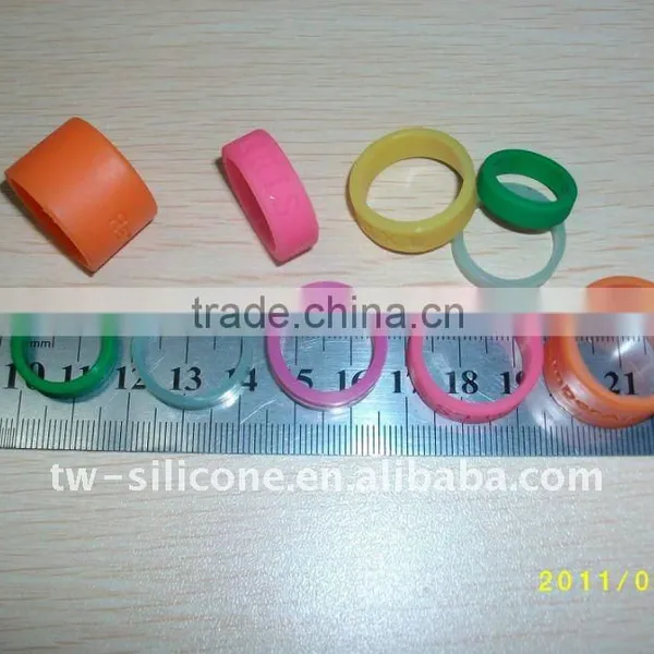 Fashion Finger Silicone Ring Mens Silicone Wedding Ring
