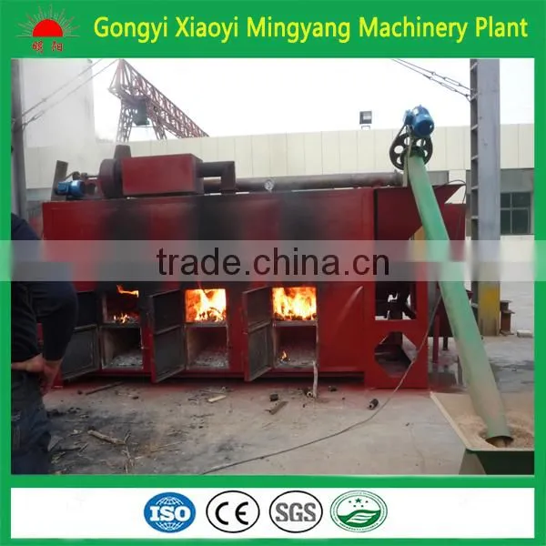 Rotary type rice husk charcoal carbonization furnace/rice husk charcoal making machine