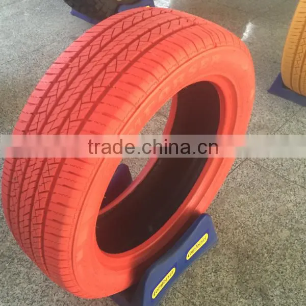 Wholesale Rc Car Tire Manufacturers / Red Not Used Blue 195/55r14 Car Tires Korea 205 60 16 Color Car Tyre photo-5