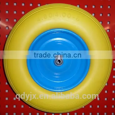 4.00-8 Pu Foam Wheel/16inch pu Tire photo-6