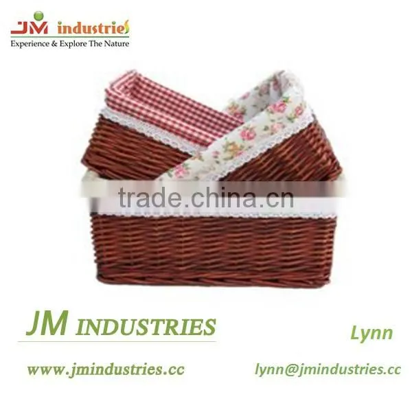 Promotion Cheap Cloth Rattan Laundry Basket photo-2
