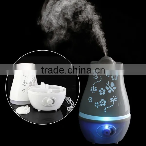 2015 Aromatherapy Diffuser Air Humidifier Colorful LED Light 2.4L Ultrasonic Humidifier Air Aroma Diffuser Mist Maker photo-6