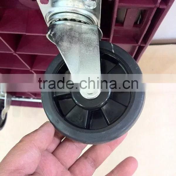 Foldable Plastic Platform Hand Truck 120KG Capacity photo-4