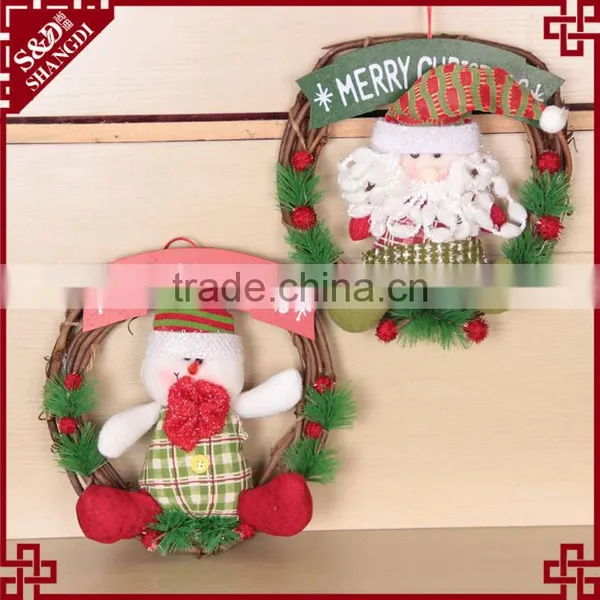 Wholesale Wicker Wreath Personalized Christmas Ornaments Christmas Product 2016 photo-2