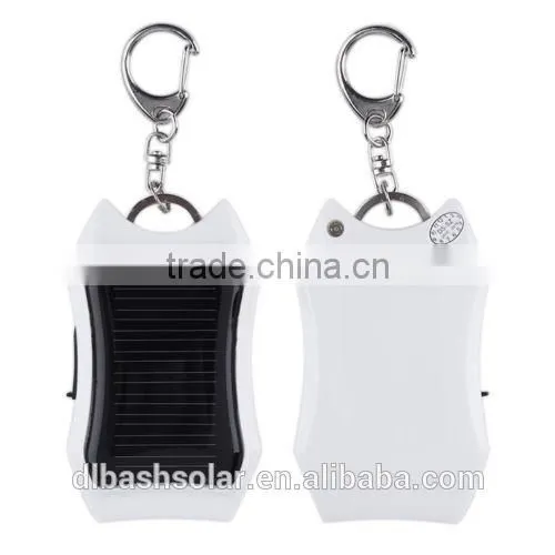 Mini USB Solar Powerbank Solar Blinking Keychain With Powerbank photo-3
