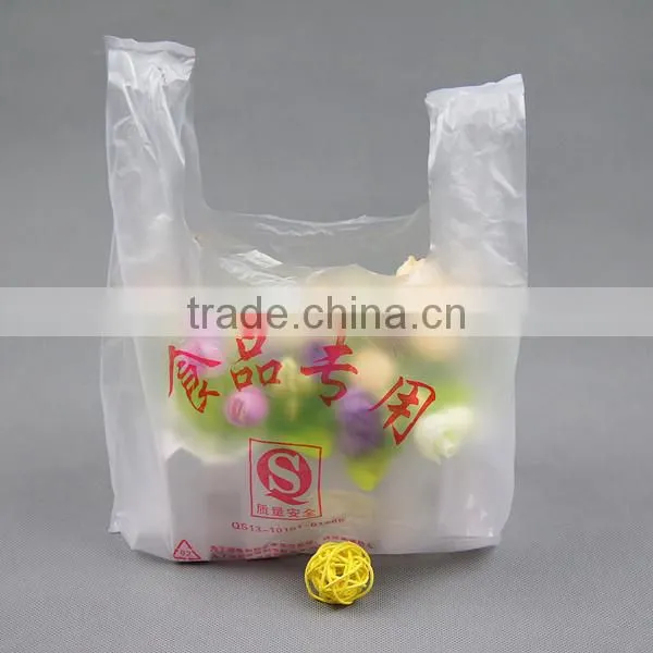 Supermarket Custom Biodegradable Transparent Plastic Bags photo-3