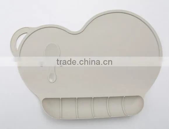 Silicone Placemat, Silicone Pad Baby Table Mat ,Waterproof Antibiosis Tableware Placemat photo-6