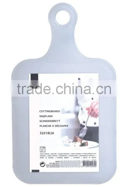 Useful Rectangle Plastic Cutting Board With Handle photo-3