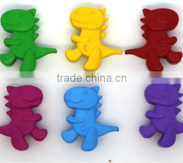 Novelty 3D Dinosaur Crayons, Cute Dinosaur Crayons,Candy Colors Crayons photo-2