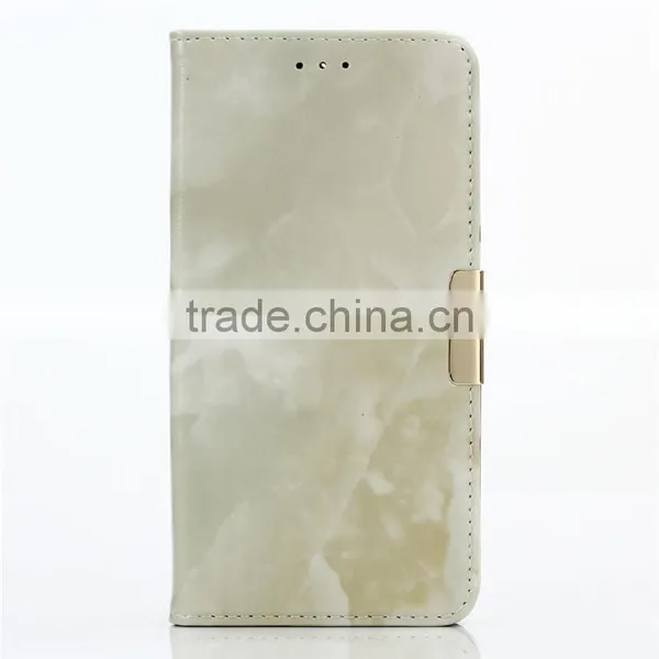 Noble Design High Quality Marble PU Card Bumper/pocket Cell Phone Case for Huawei photo-4