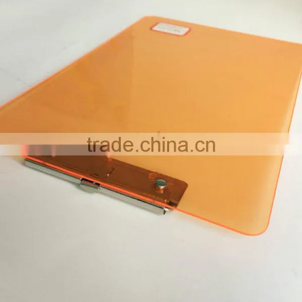 Plastic Translucence Colorful Clipboard,student Writing Clipboard photo-5