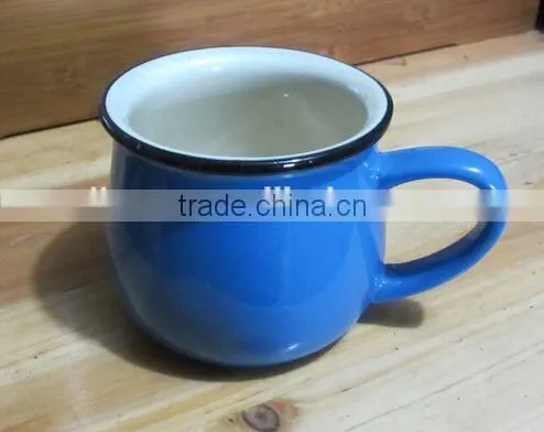 Stoneware Stackable Coffee Mug With Custom Logo Design photo-5