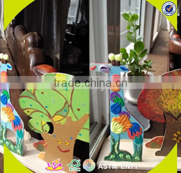 Wholesale Baby Wooden Painting Toy Fashion Kids Wooden Painting Toy Most Popular Children Wooden Painting Toy W03A072 photo-5