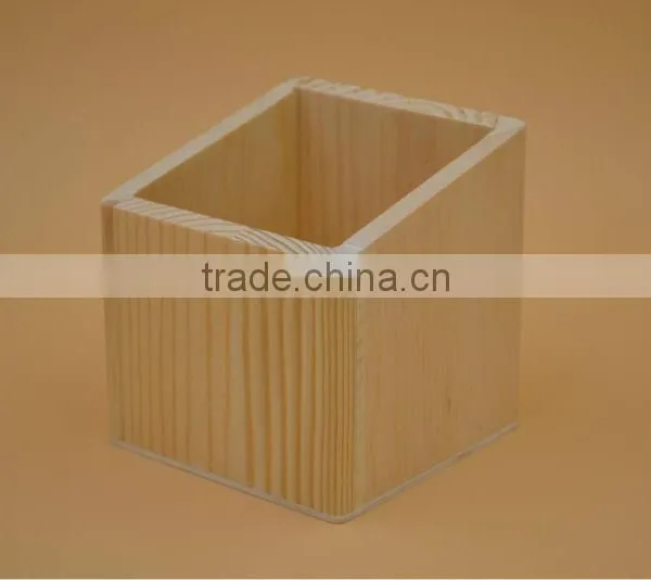 Custom Solid Wooden Pen Holder for Sale photo-2