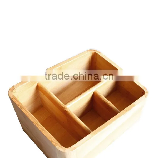 Aonong Customizable Bamboo Remote Control Holder photo-4