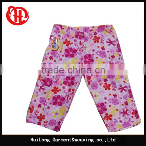 Wholesale Factory Lady Short Pants Printed Floral Stock Women Cheap Shorts photo-4