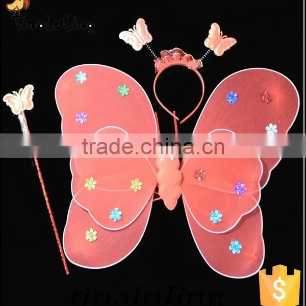 Wholesale New Arrival Double Butterfly Fairy Wings Costume for Party Decorations photo-4