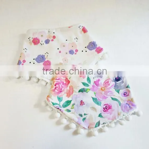 Wholesale Baby Girl Floral Bloomer Pom Pom Diaper Cover Yiwu China Supply photo-4
