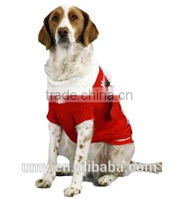 Fireplace Dog Sweater With 3D Stockings Knitting Christmas Dog Sweater XXXS To XXXL photo-3