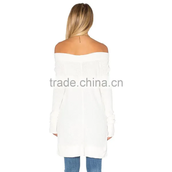 Lady Off Shoulder Long Sleeve Blouse & Top photo-4