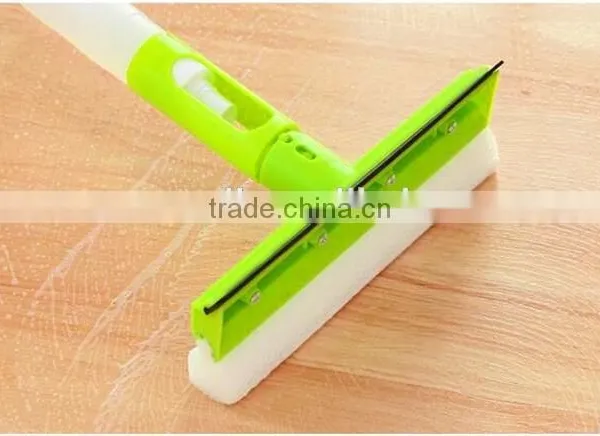 3 in 1 Spray Window Squeegee With Sponge and Rubber, Window Cleaner, Glass Window Cleaning Wiper photo-2