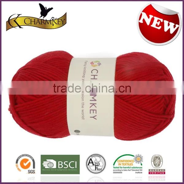 Charmkey Natural Wool Knitting Yarn Merino Wool Sweater for Baby photo-2