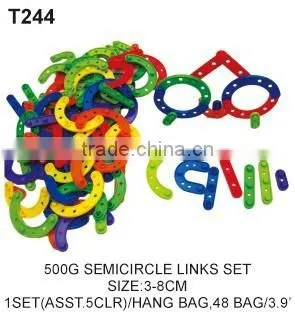 500 g Sun Flower Soft Rubber Educational Building Blocks Toys For Kids photo-2