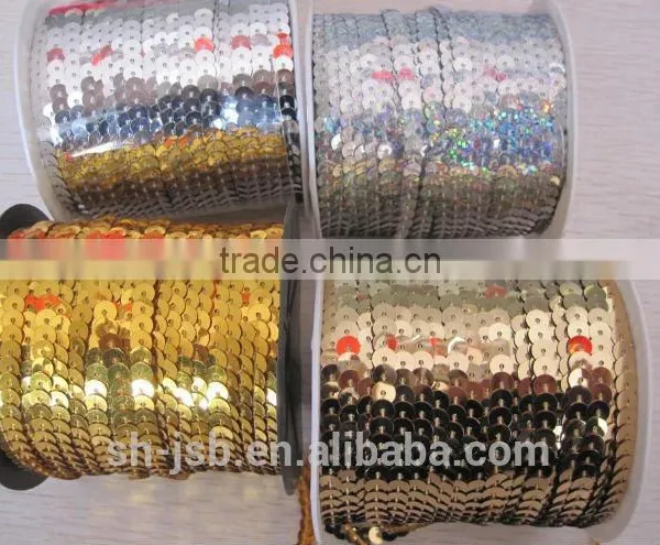 Pet Sequin Line Sequins Tape for Embroidery Machine photo-5
