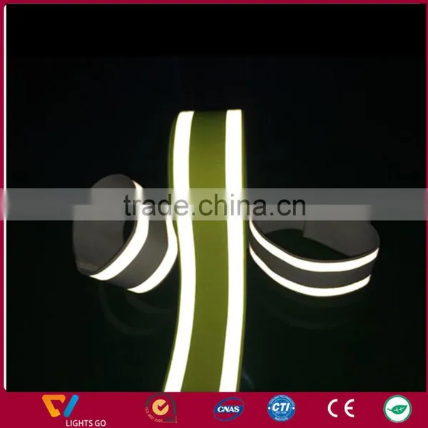 High Light Fluorescent Green Reflective Webbing Tape photo-3