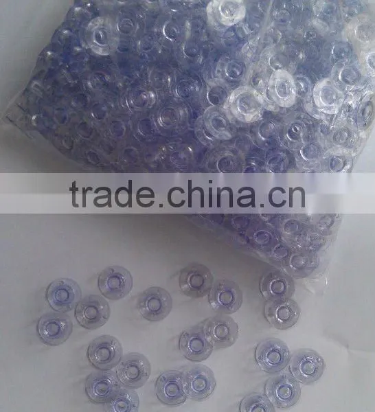 L Type Paper Side Prewound Bobbin Thread White Thread photo-4