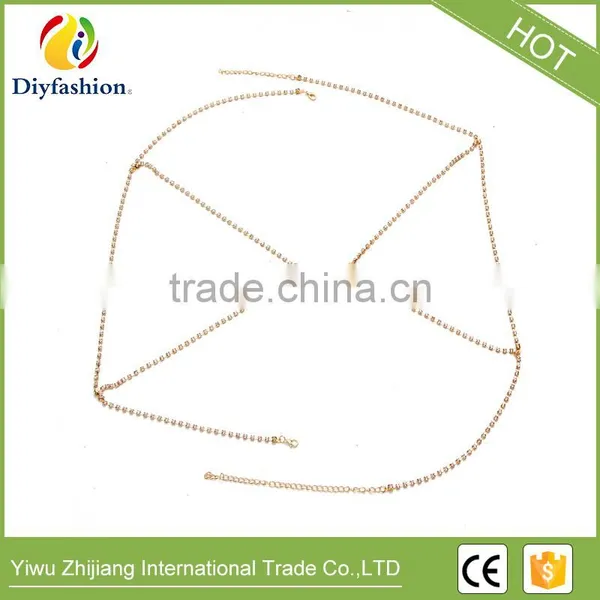 Summer Fashion Personality Diamond Sexy Body Chain for Lady photo-4