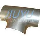Customized T125 Pipe Ventilation Duct Fittings , Galvanized Air Conditioner Connection