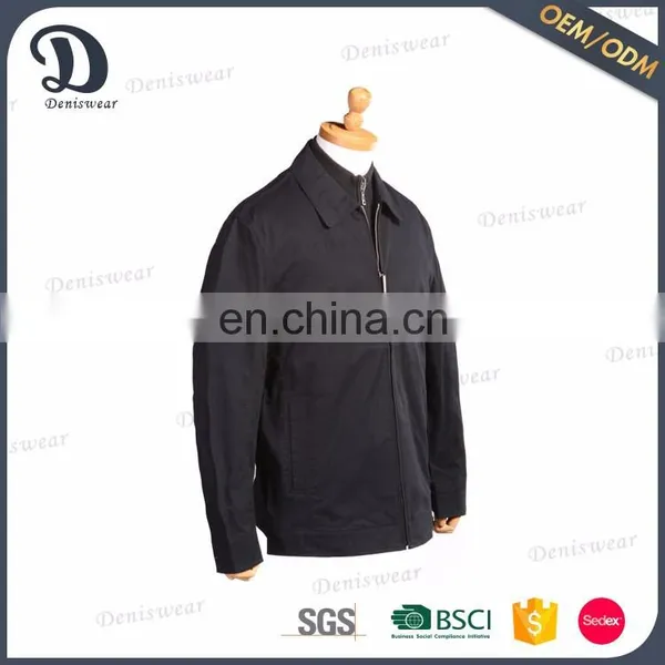 Customized Navy Man Winter Jacket for Men
