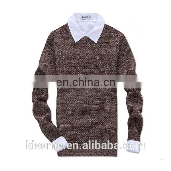 High Fashion Long Sleeve Knitwear in Men's Sweater