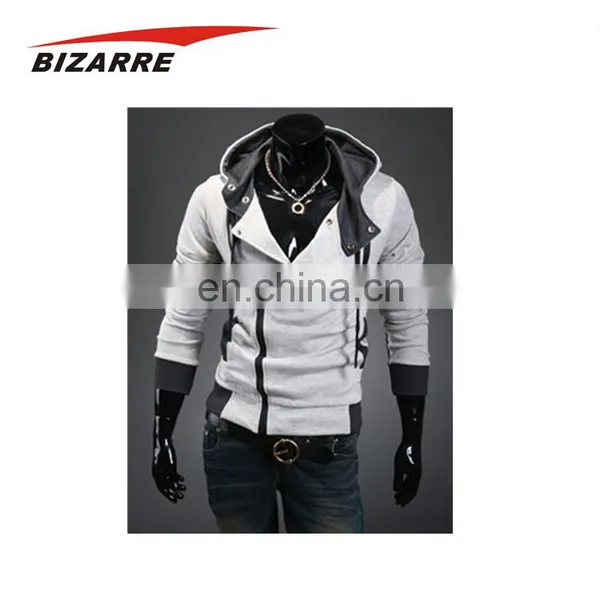 New Arrival Breathable Fashion Hoodies With Zippers Men photo-5