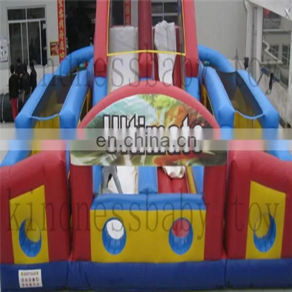 Cheap Price Inflatable Adult Bouncy Castle ,inflatable Combo With Slide for Sale photo-4