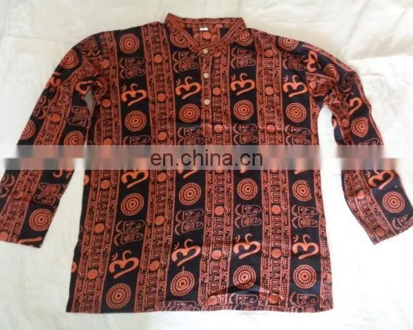 OM PRINTED 100 PCS COTTON KURTA photo-6