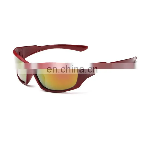 The New Bright Reflective Outdoor Riding Glasses Parkour Windproof Toad Sunglasses
