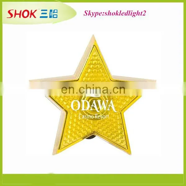 2015 Promotion Plastic Star Shaped Led Flashing Safety Light photo-2
